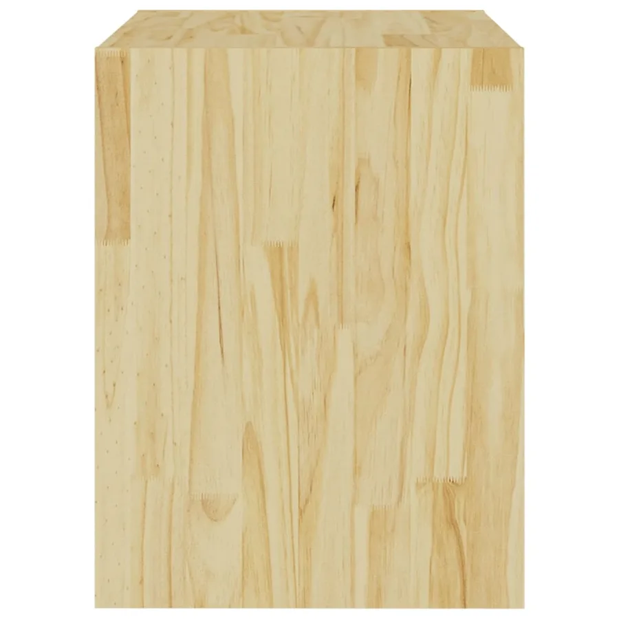 Tables de chevet 2 pcs 40x30,5x40 cm Bois de pin massif - 6