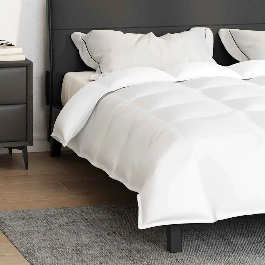 Duvet 2-en-1 Blanc 240 x 260 cm Plume - 5