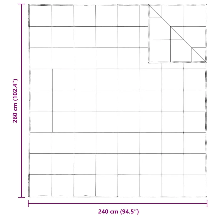 Duvet 2-en-1 Blanc 240 x 260 cm Plume - 8