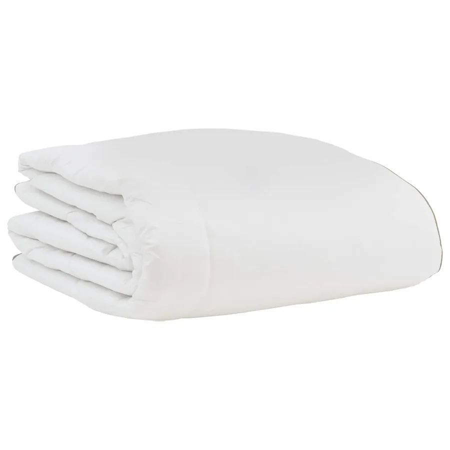 Duvet d'hiver avec oreiller 3 pcs Blanc Plume de canard - 4