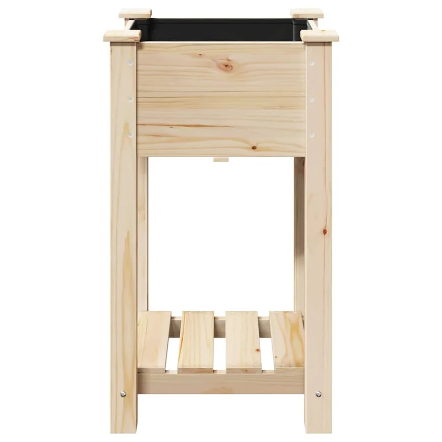 Cache-pot de jardin Beige 45 x 45 x 76,5 cm - 5