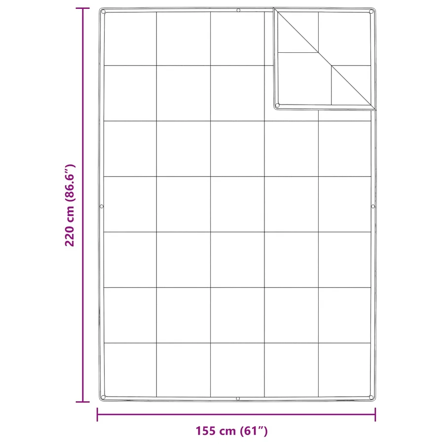 Duvet 2-en-1 avec oreiller 2 pcs Blanc Plume de canard - 8