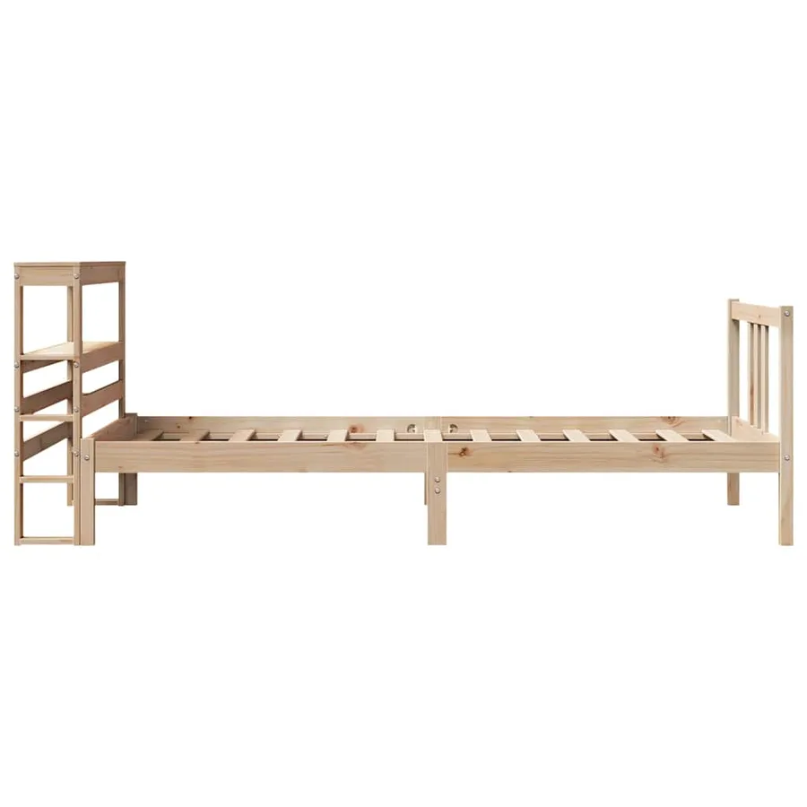 Cadre de lit avec tête de lit sans matelas 90x190 cm - 5