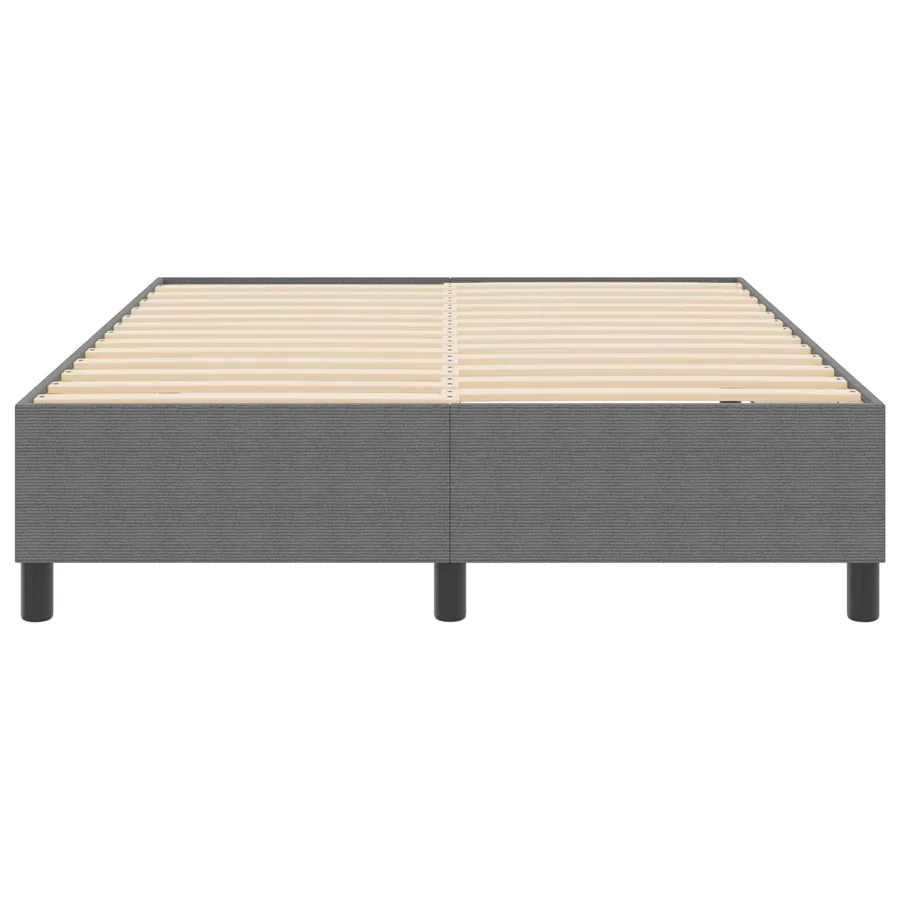 Cadre de lit plateforme Gris clair 160 x 200 cm - 5