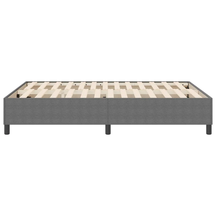 Cadre de lit plateforme Gris clair 160 x 200 cm - 6