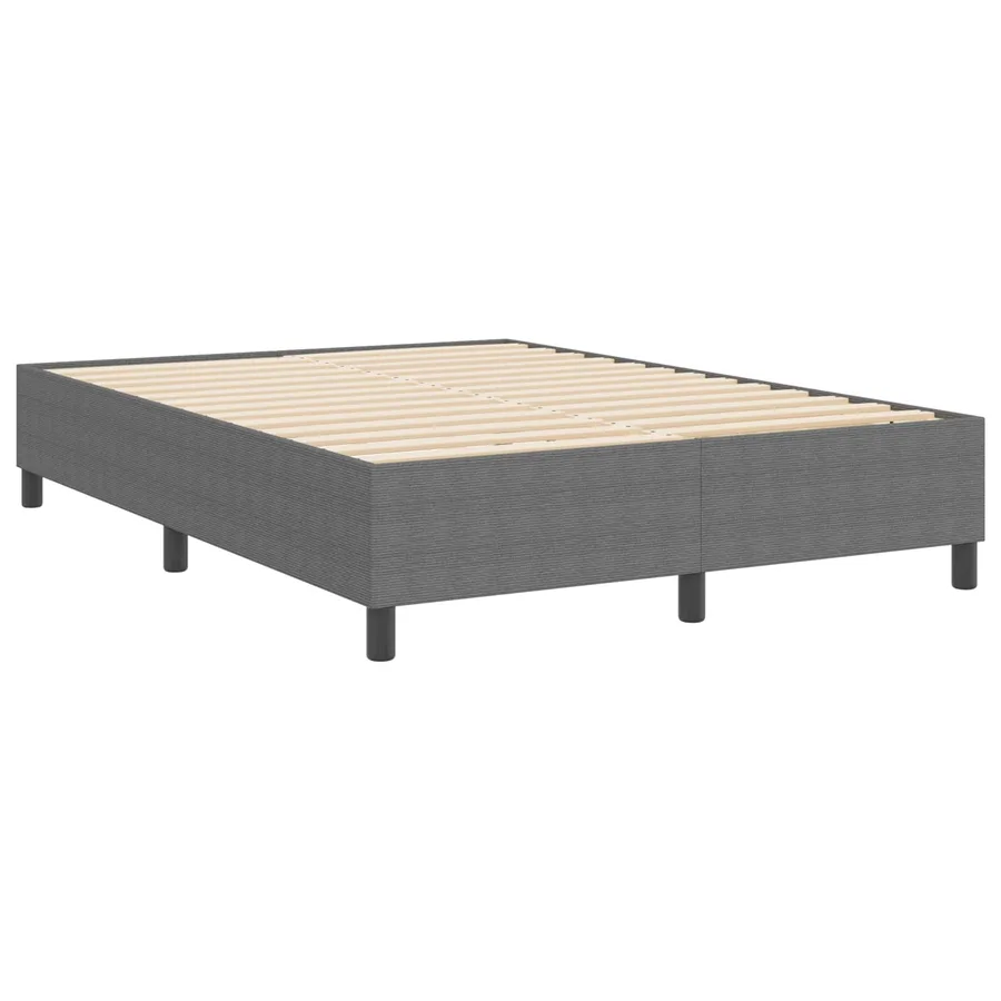 Cadre de lit plateforme Gris clair 160 x 200 cm - 7