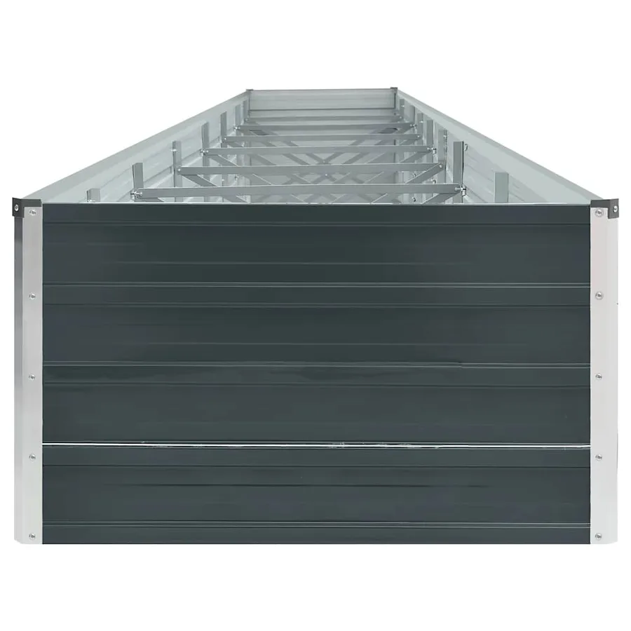 Lit surélevé de jardin Acier galvanisé 600x80x45 cm Anthracite - 5