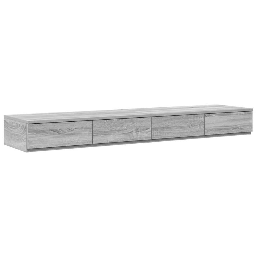 Tiroirs de lit avec tiroir Gris Sonoma 135 x 36,5 x 16,5 cm - 2