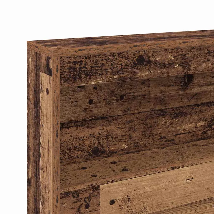 Tête de lit de rangement Bois Ancien 90 cm Bois d'ingénierie - 9