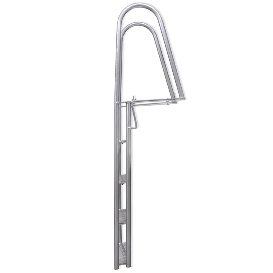 Échelle de piscine/quai à 4 marches Aluminium 167 cm - 3