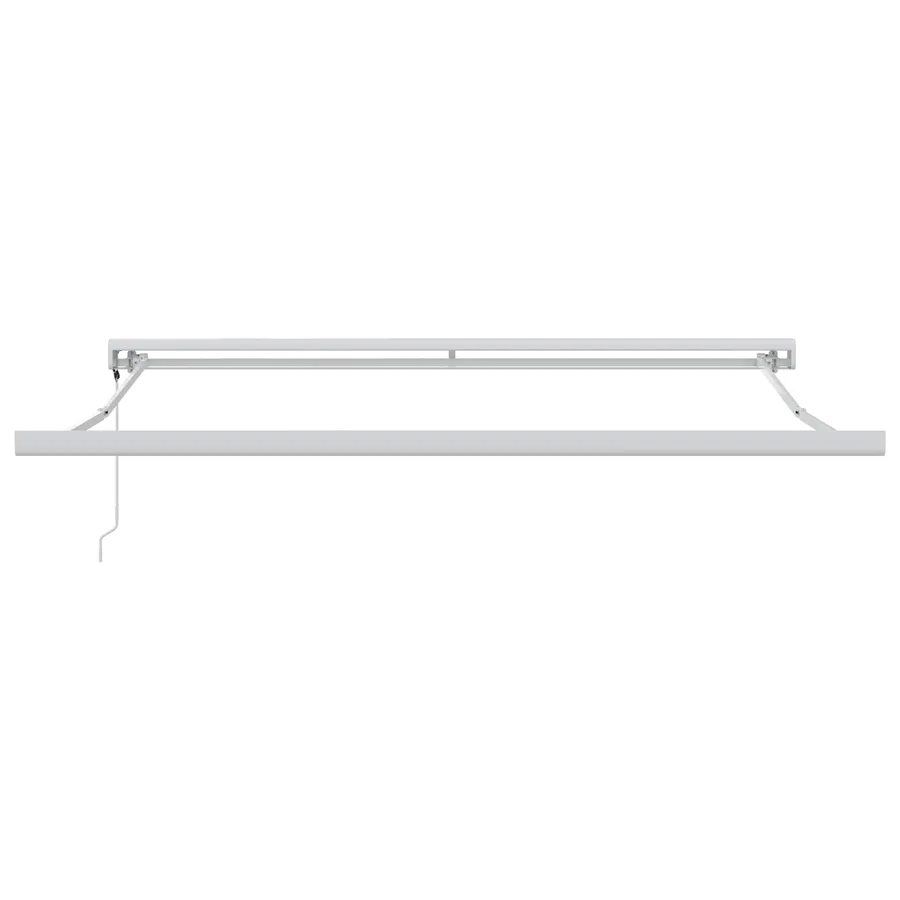 Auvent rétractable Gris clair 350 x 250 x 165 cm Tissu et Métal - 3