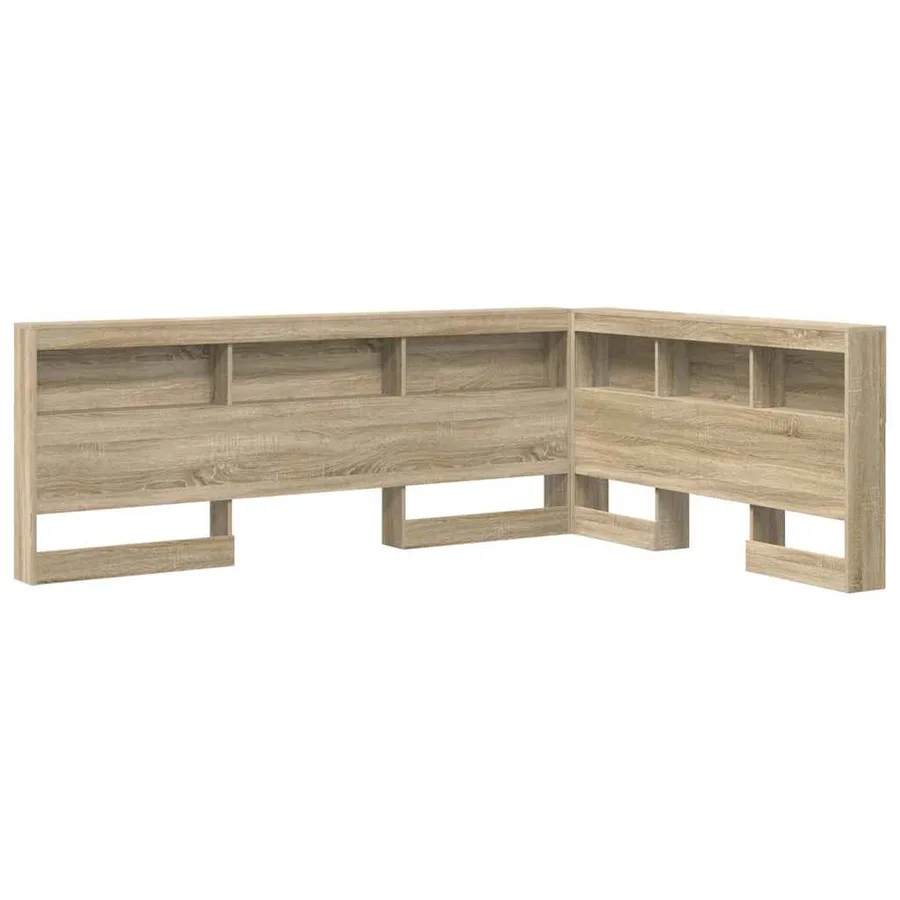 Tête de lit de rangement Chêne Sonoma 140 cm Bois d'ingénierie - 2