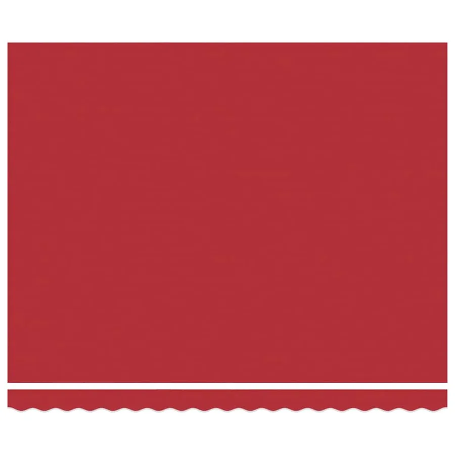 Toile de rechange pour auvent Rouge 4 × 3 m Polyester - 5