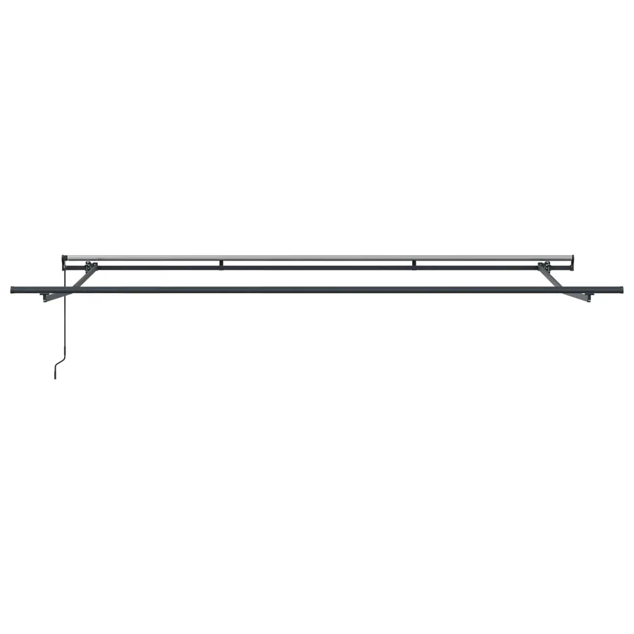 Auvent rétractable Gris clair 450 × 300 cm - 7