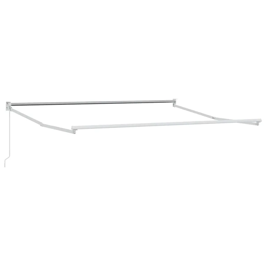 Auvent rétractable Gris clair 350 x 250 cm - 5