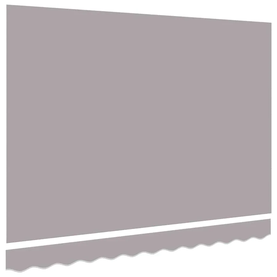 Toile de rechange pour auvent Gris clair 3 x 2 m Polyester - 4