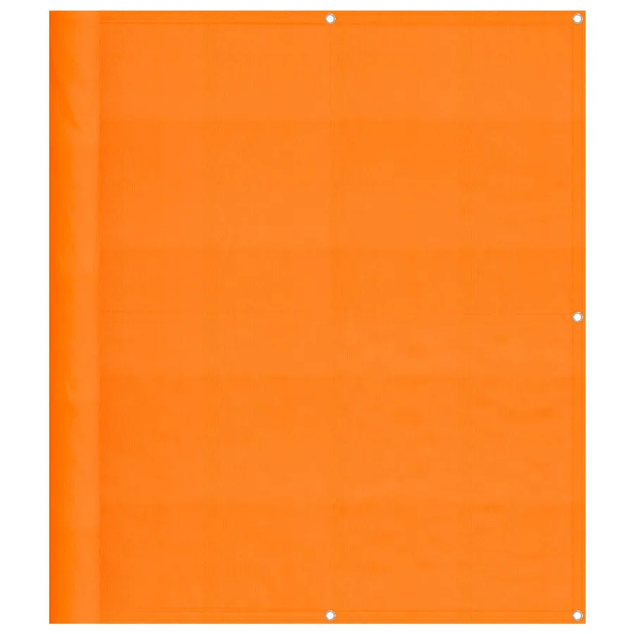 Paravent de balcon orange 120 x 1000 cm 100 % polyester Oxford - 2