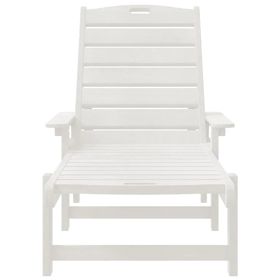 Transat 2 pcs Noir 195,5 x 53 x 98,5 cm Polyéthylène - 15