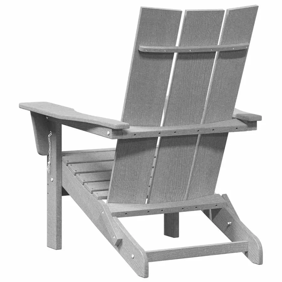Chaise Adirondack pliante Bleu marine 80,5 x 74,5 x 92 cm HDPE - 17