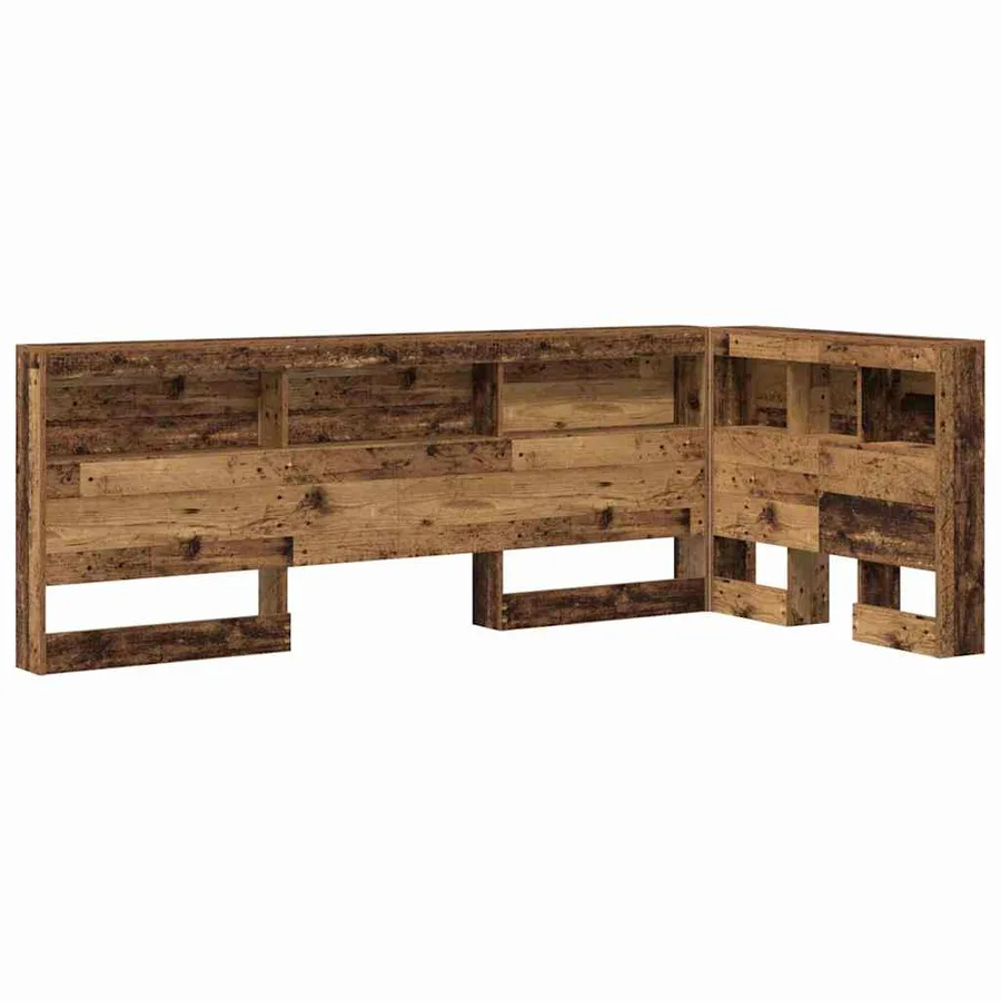Tête de lit de rangement Bois Ancien 100 cm Bois d'ingénierie - 2
