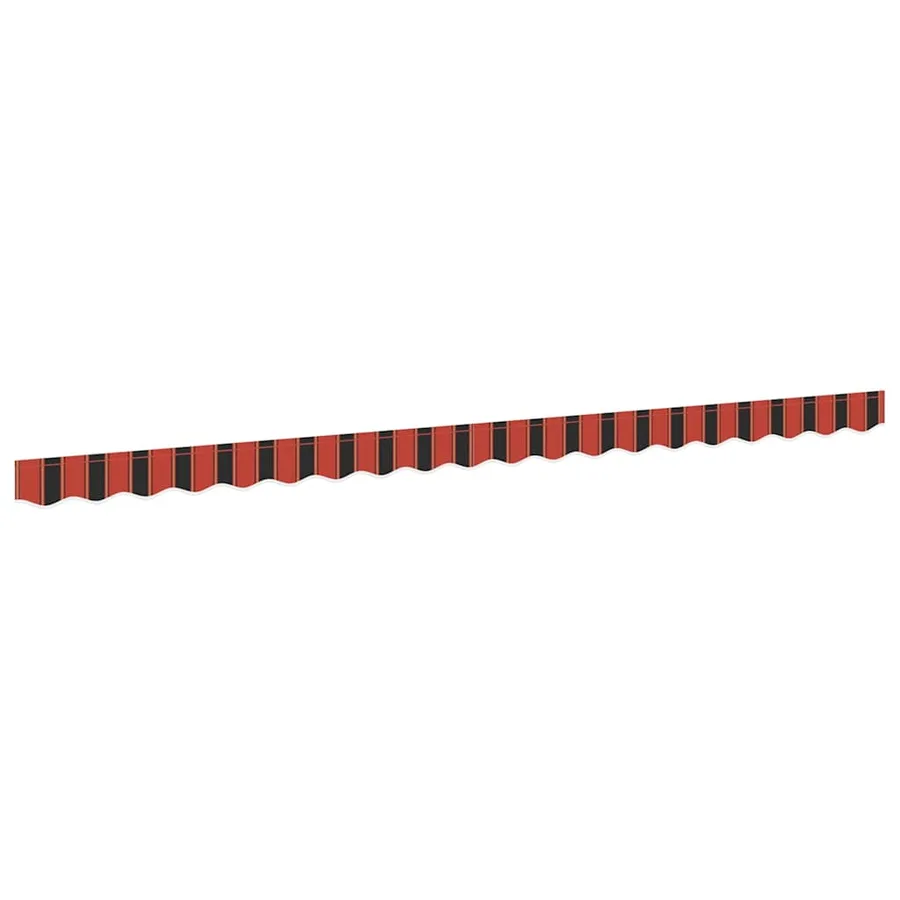 Remplacement de lambrequin Orange / Noir / Jaune 4,5 m Polyester - 2