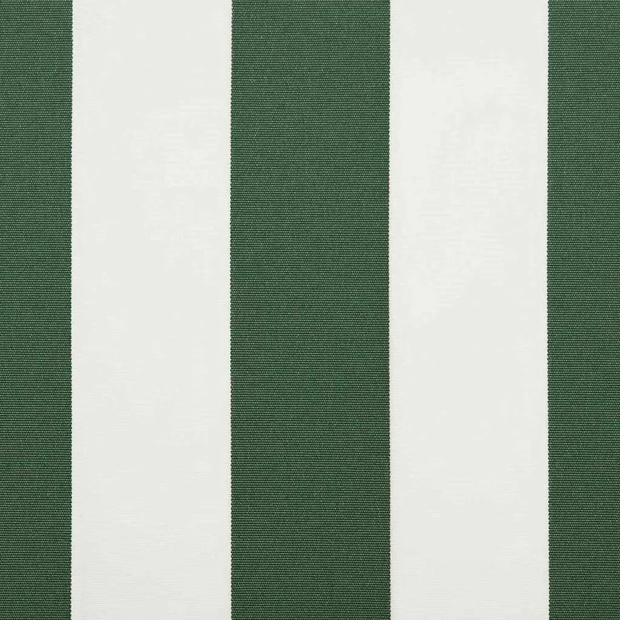 Remplacement de lambrequin Vert et blanc 6 m Polyester - 7