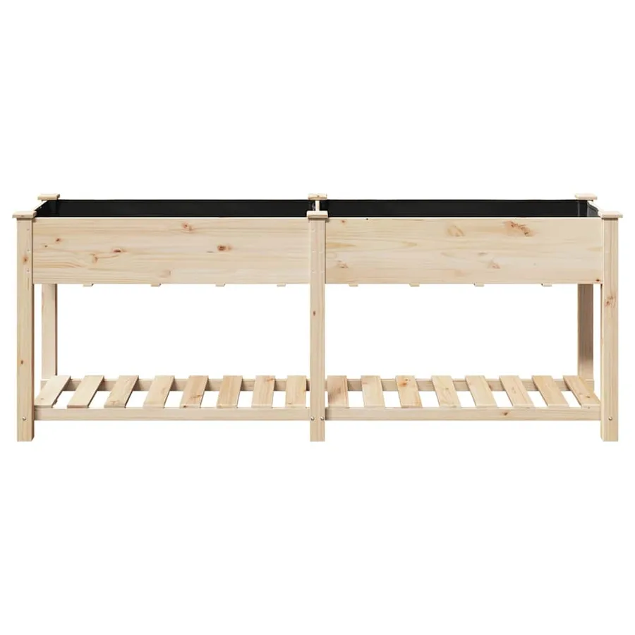 Cache-pot de jardin Beige 203 x 53 x 76,5 cm - 5