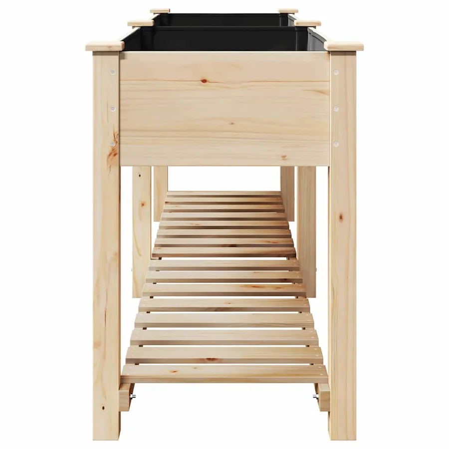 Cache-pot de jardin Beige 203 x 53 x 76,5 cm - 6