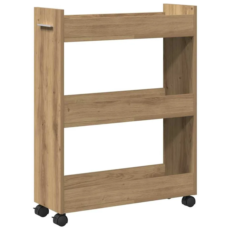 Armoire 60 x 22 x 79 cm Chêne artisanal - 5