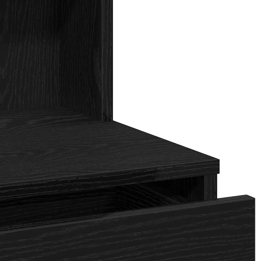 Ensemble de Coiffeuse 2 pcs Chêne noir Bois d'ingénierie - 11
