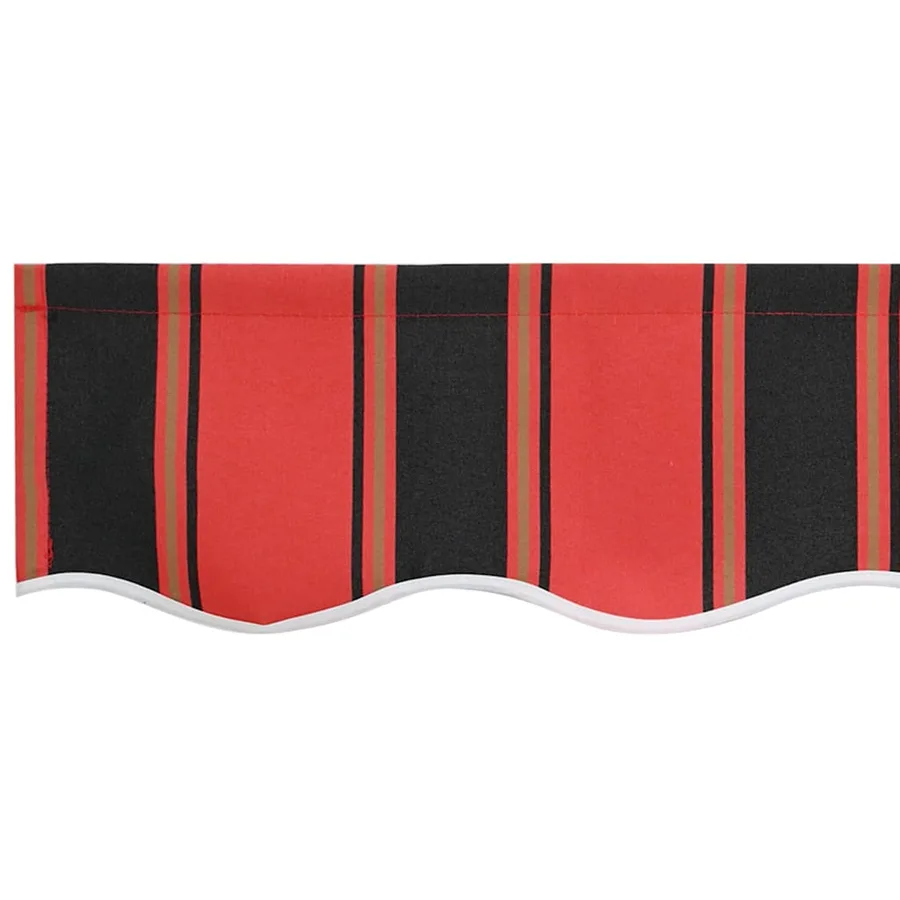 Remplacement de lambrequin Orange / Noir / Jaune 6 m Polyester - 5