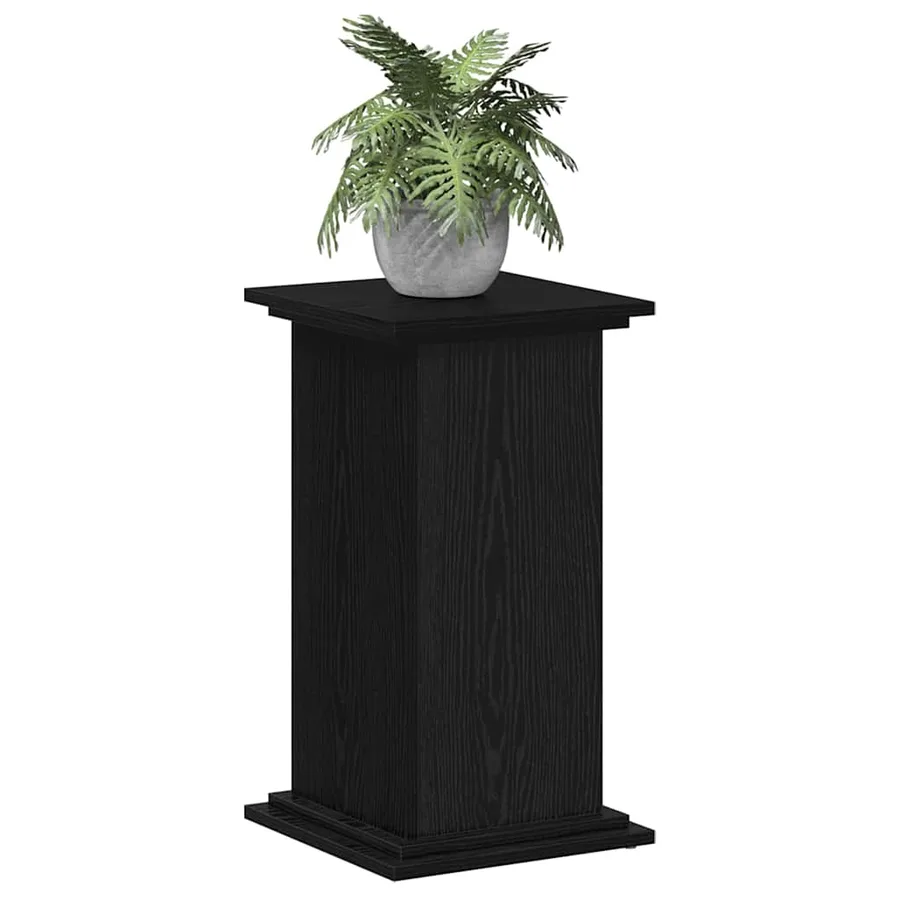 Support de Plante Chêne noir 33 x 33 x 60 cm Bois d'ingénierie - 3