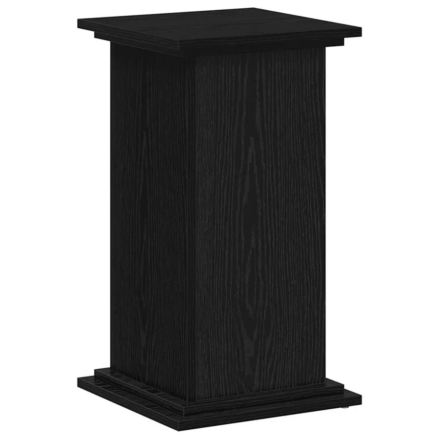 Support de Plante Chêne noir 33 x 33 x 60 cm Bois d'ingénierie - 5