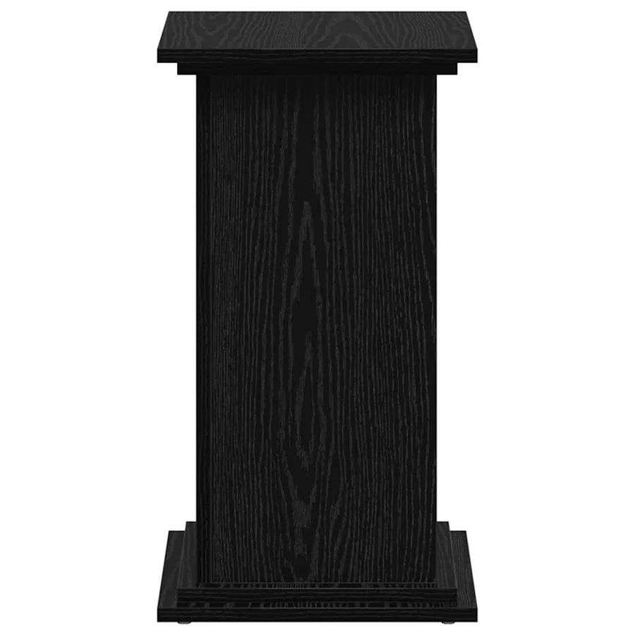 Support de Plante Chêne noir 33 x 33 x 60 cm Bois d'ingénierie - 6