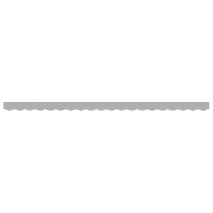 Remplacement de lambrequin Gris clair 4,5 m Polyester - 4