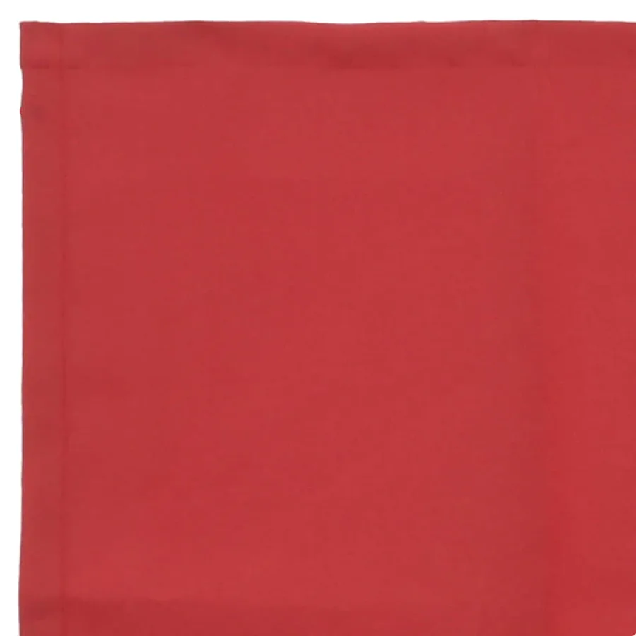 Toile de rechange pour auvent Rouge 1000 x 160 cm Polyester - 4