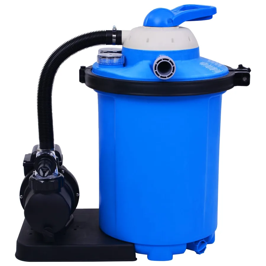Pompe de filtration à sable avec minuterie 550 W 50 L - 4