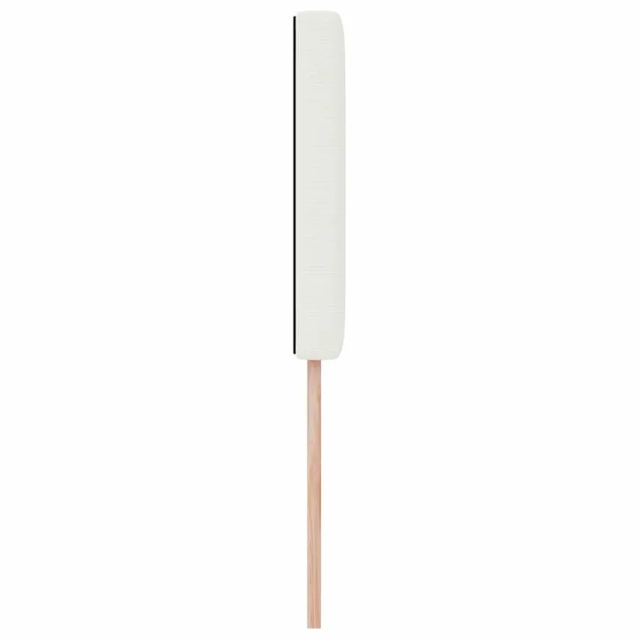 Tête de lit LED Crème 100 cm Tissu en velours côtelé - 6
