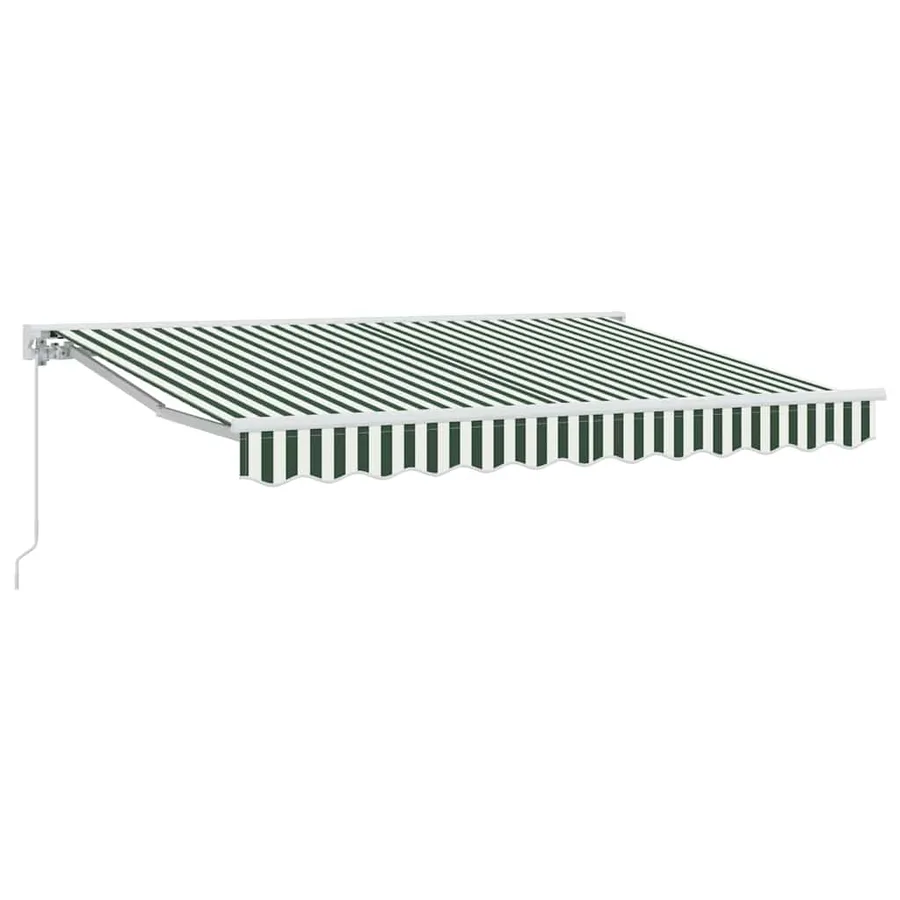 Cadre d'auvent Vert et blanc 300 x 200 cm - 2