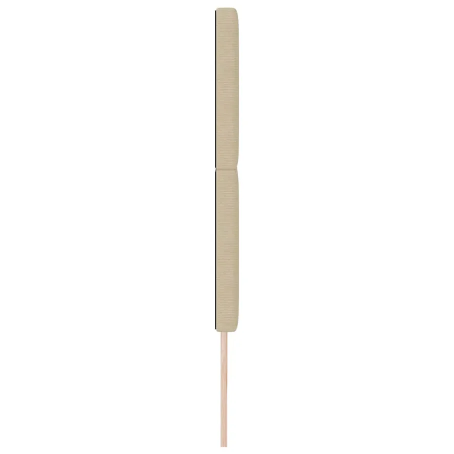 Tête de lit Gris Vert Clair 200 cm Tissu en velours côtelé - 5