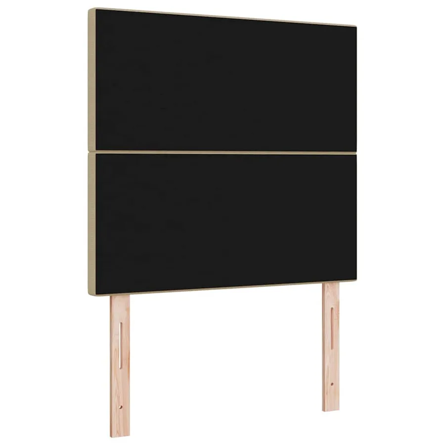 Tête de lit LED Vert gris 100 cm Tissu en velours côtelé - 7