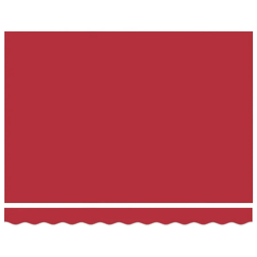 Auvent rétractable Rouge 350 x 250 cm - 6