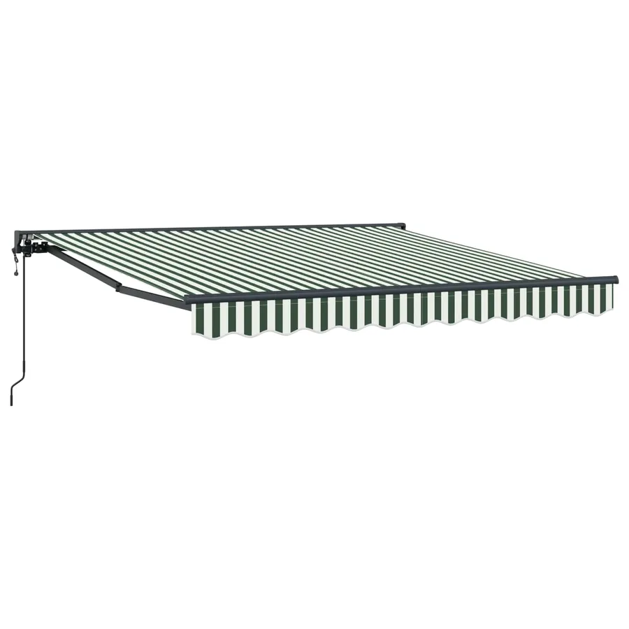Cadre d'auvent Vert et blanc 300 x 250 cm - 2