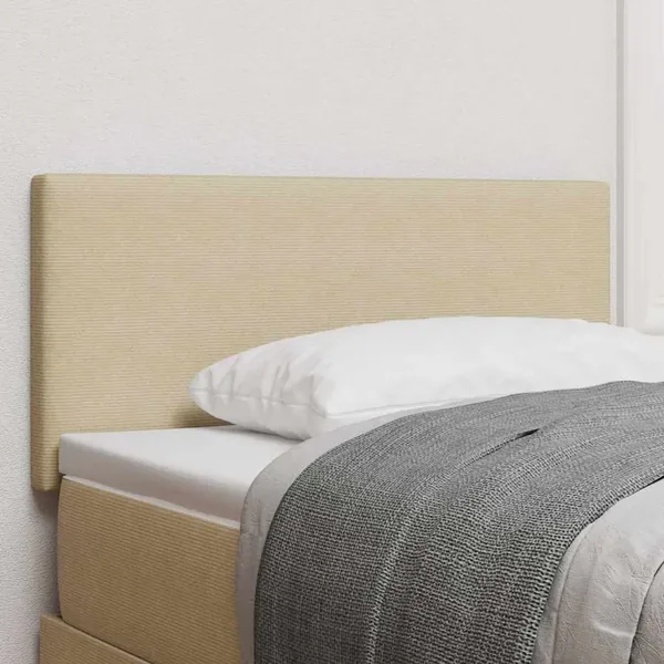 Tête de lit LED Vert gris 80 cm Tissu en velours côtelé