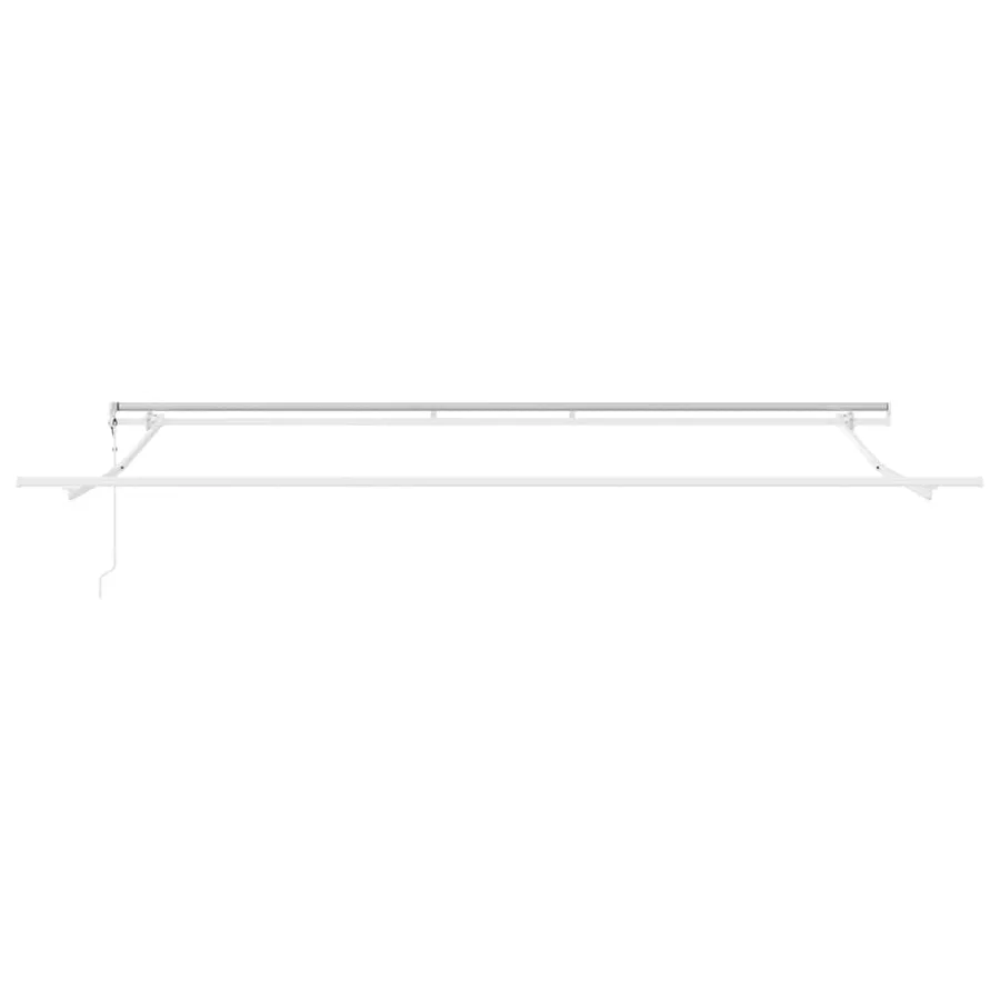 Auvent rétractable Vert et jaune 450 × 300 cm - 6
