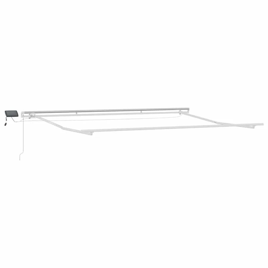 Auvent rétractable Vert et jaune 400 × 300 cm - 5