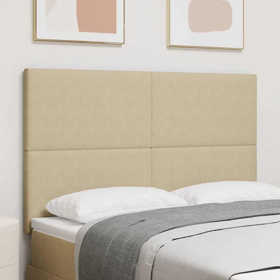 Tête de lit LED Vert gris 160 cm Tissu en velours côtelé