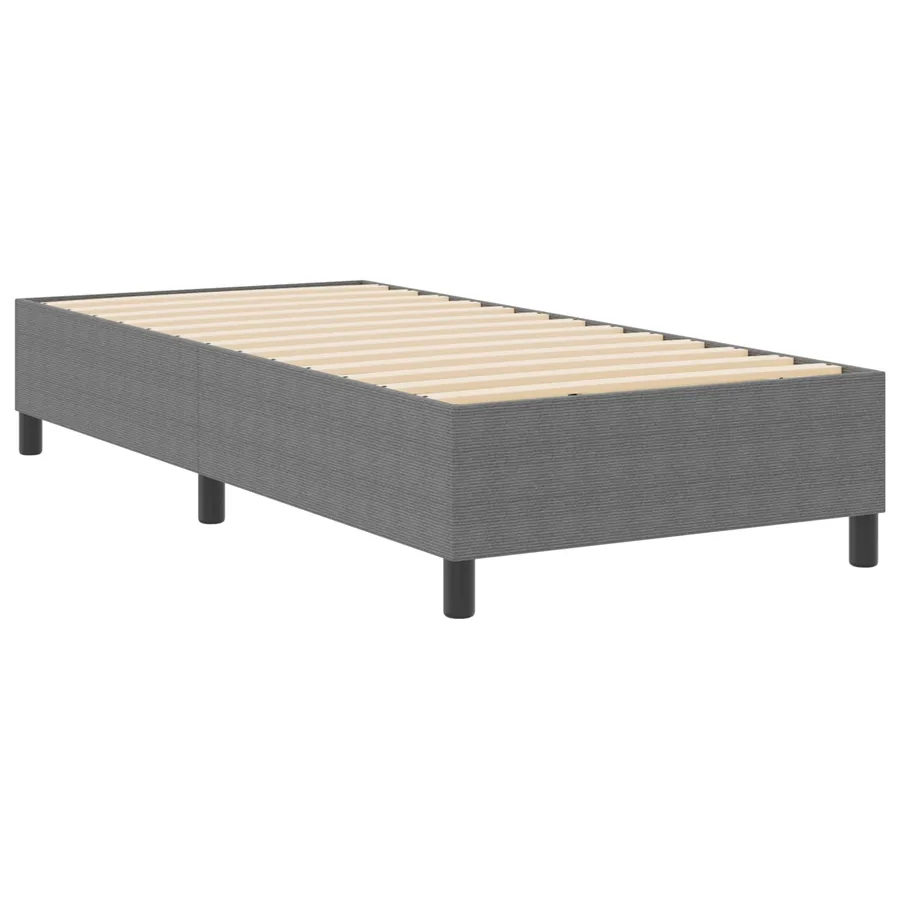 Cadre de lit plateforme Gris clair 90 x 200 cm - 2
