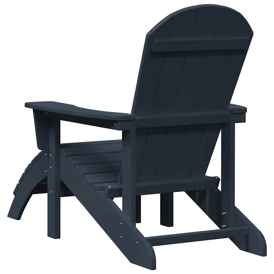 Chaise Adirondack Bleu marine 82 x 74 x 92 cm HDPE - 6