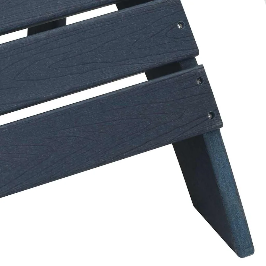 Chaise Adirondack Bleu marine 82 x 74 x 92 cm HDPE - 7